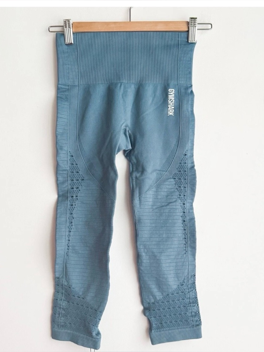 Gymshark Energy Teal Seamless Active Leggings